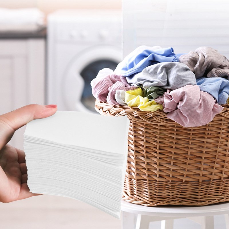 DARUI Factory Eco Friendly Natural Laundry Detergent Sheets With Scent Deep Cleaning Daily Laundry Tablets