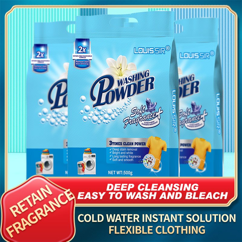 Factory Wholesale Eco-friendly Cheap Prices Washing Powder Chemical Formula Laundry Soap Detergent Powder For Family