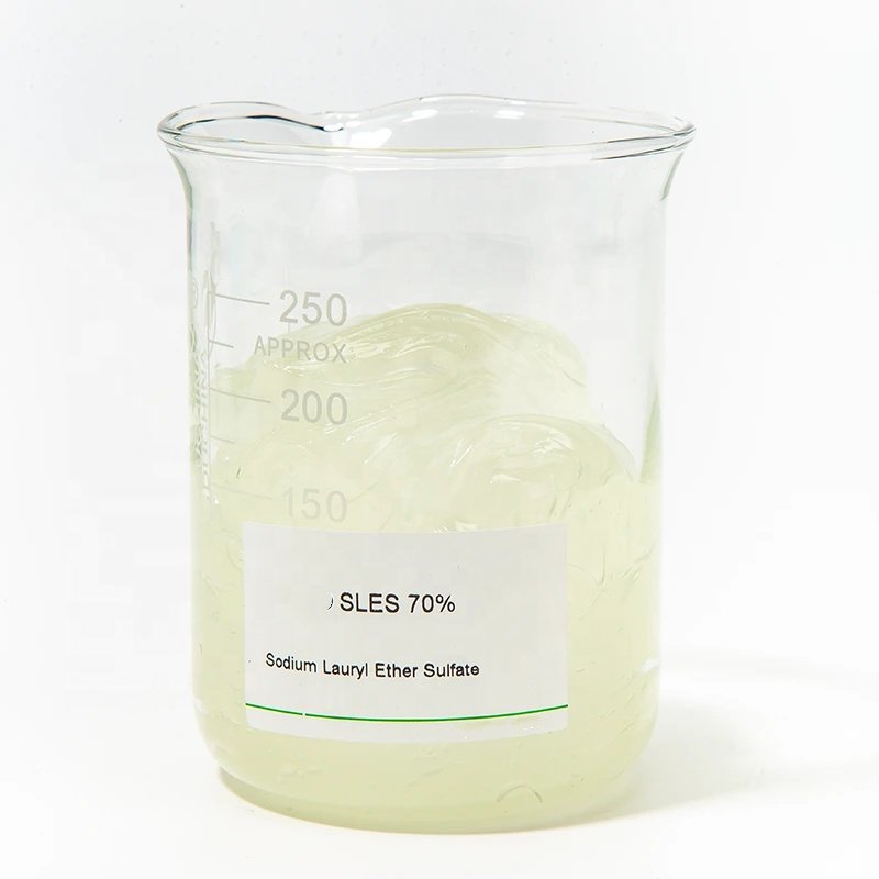 Sles 70% for laundry detergent daily chemicals N70