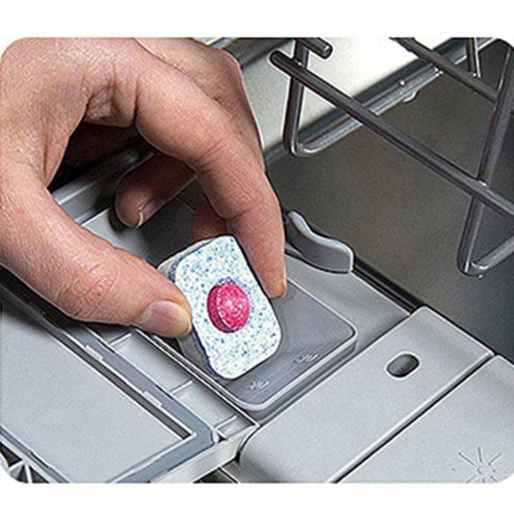 ECO Friendly Portable Kitchen Effervescent Formula Deep Cleaning Descaling Dishwashing Machines Dishwasher Cleaner Tablet