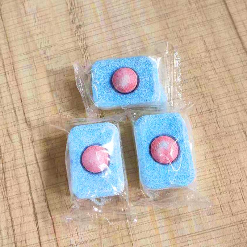 ECO Friendly Portable Kitchen Effervescent Formula Deep Cleaning Descaling Dishwashing Machines Dishwasher Cleaner Tablet