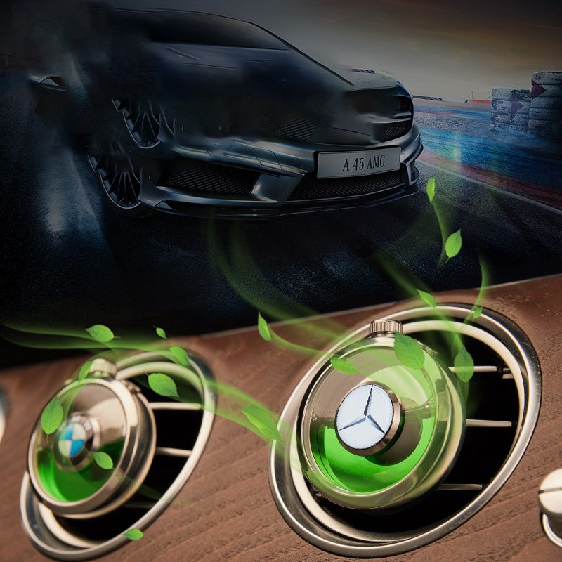 Luxury Fragrance Wood diffuser Solid Perfume Long Lasting Fragrance Car exhaust clip Air freshener Wood car perfume