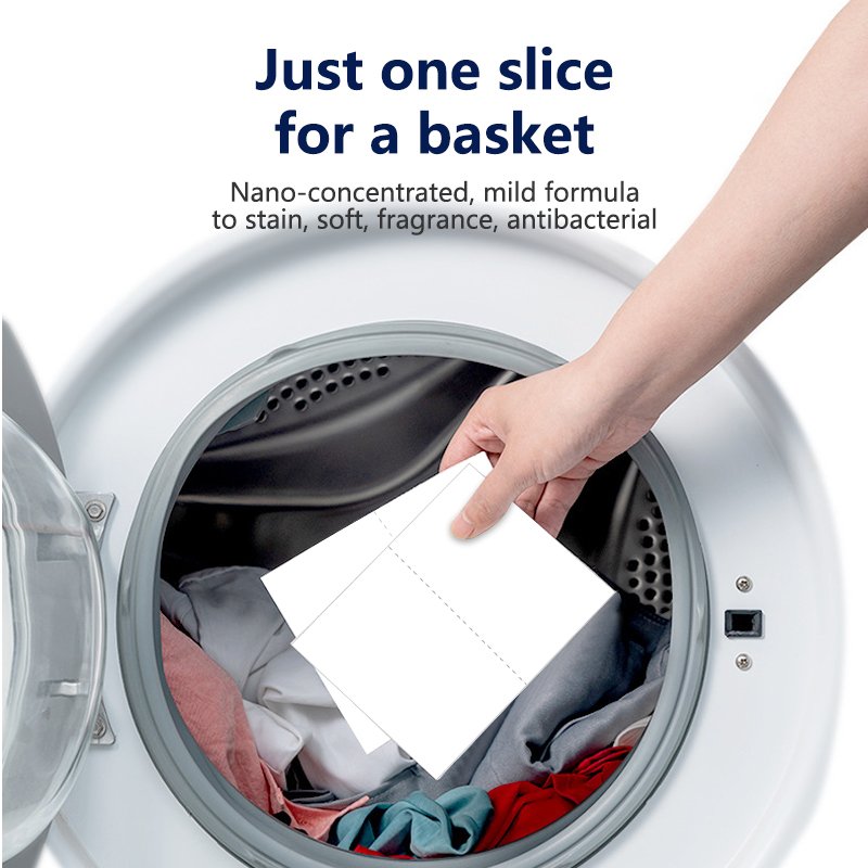 Wholesale 40pcs Laundry Tablets For Laundry Eco Friendly Machine Washing Biodegradable Laundry Detergent Sheets