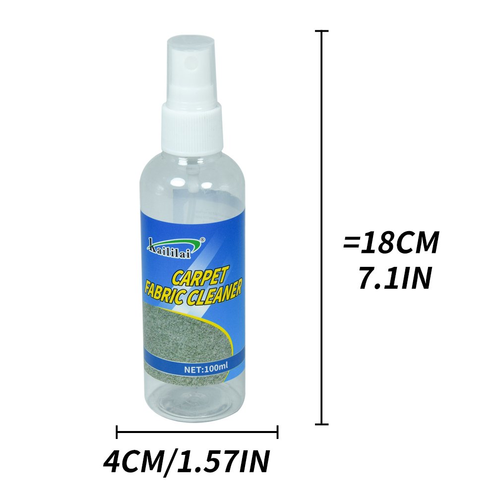 Manufacturer Wholesale 100ml Carpet Cleaner Liquid Customized Deep Cleaning Household Chemicals Detergent Liquid Spray Carpet