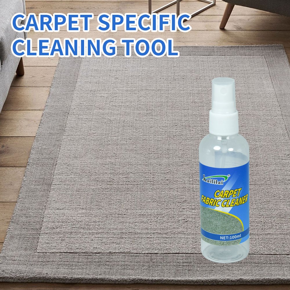 Manufacturer Wholesale 100ml Carpet Cleaner Liquid Customized Deep Cleaning Household Chemicals Detergent Liquid Spray Carpet