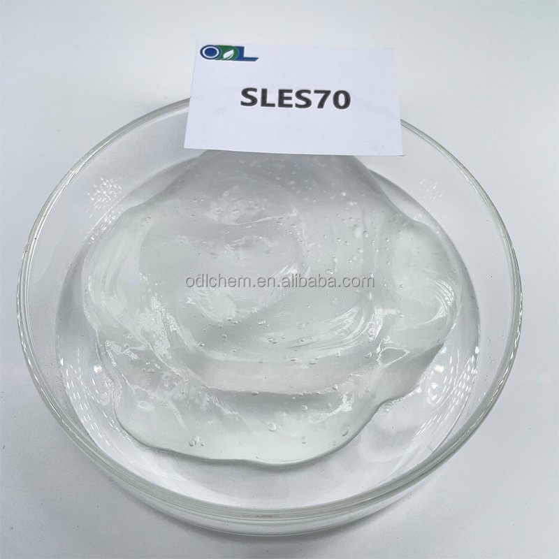 SLES 70 Liquid Aesthetic and Cosmetic Daily Chemicals from Reputable Manufacturers