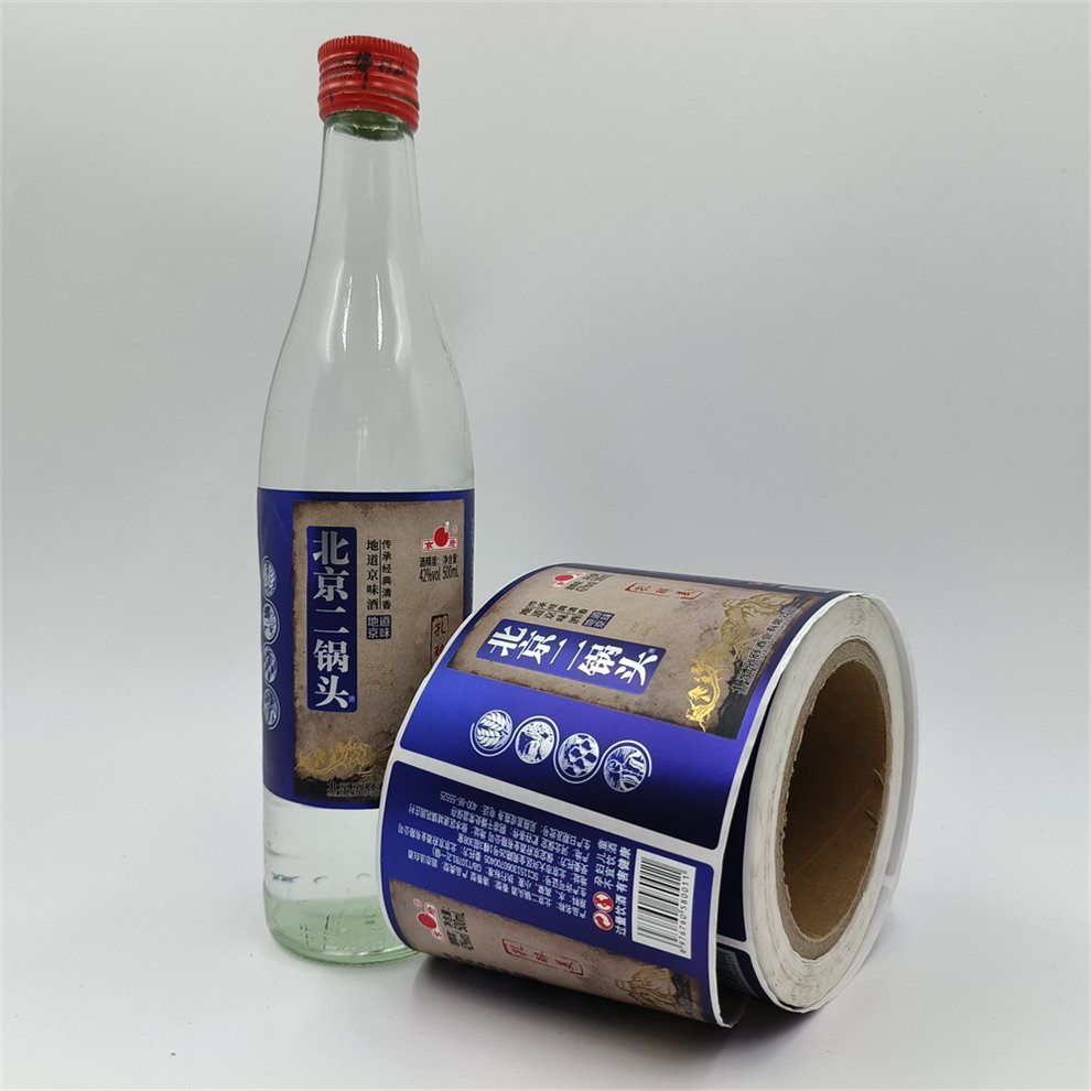 Factory Price Waterproof Food Labels Waterproof Label Printing Daily Chemical Label