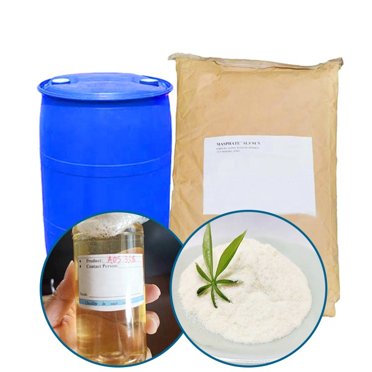 Chemical detergent Liquid Daily Chemicals 35% Aos Sodium alpha olefin sulfonate