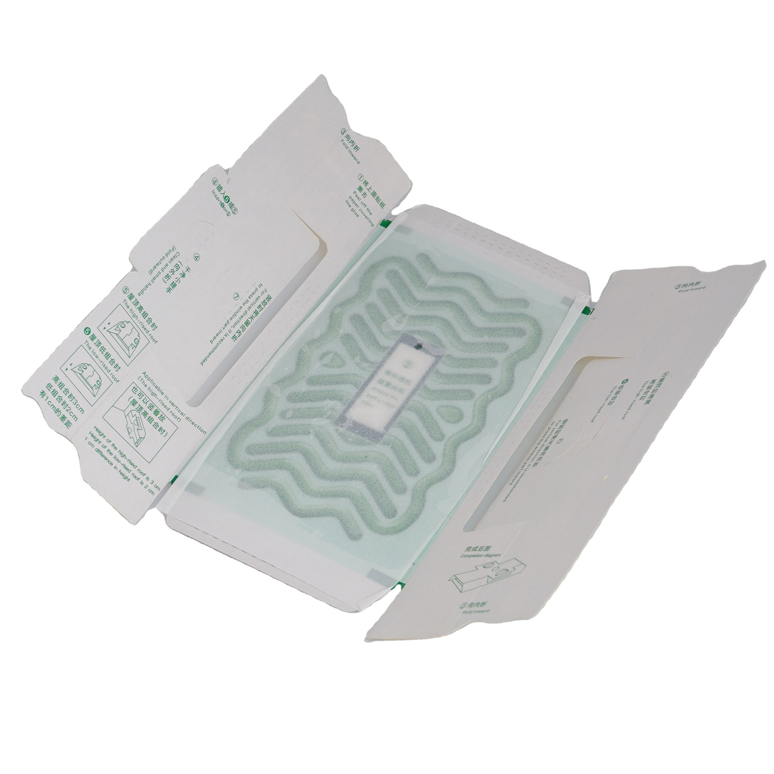 Cockroach House Roach Glue Traps Roach Motel Sticky Trap with Attractant Bait