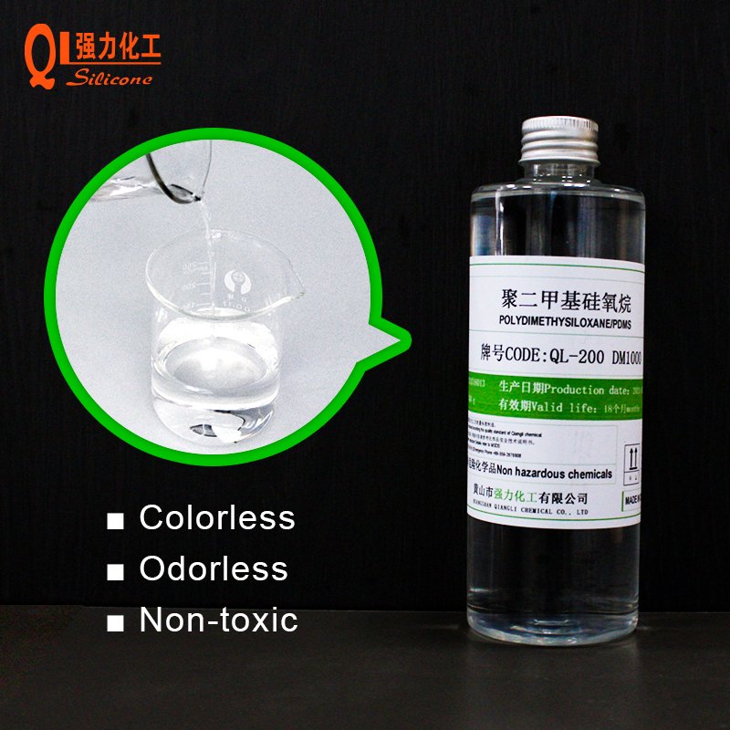 China silicon Suppliers Polydimethylsiloxane Resin Pdms Liquid Silicone Oil daily chemical raw materials dm1000cst