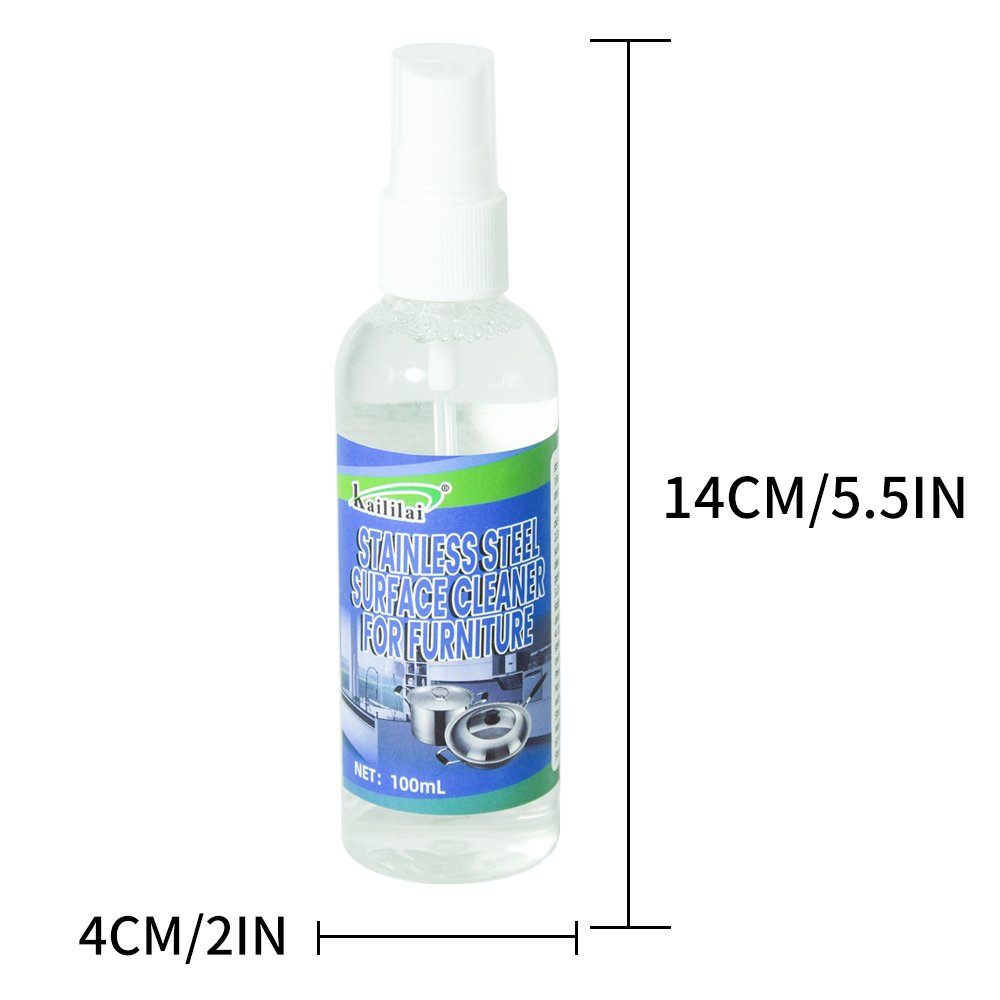 100ml Powerful Rust Remover Kitchen Cleaner Paste Stainless Steel Cookware Cleaning Spray Multi-purpose Household Chemicals