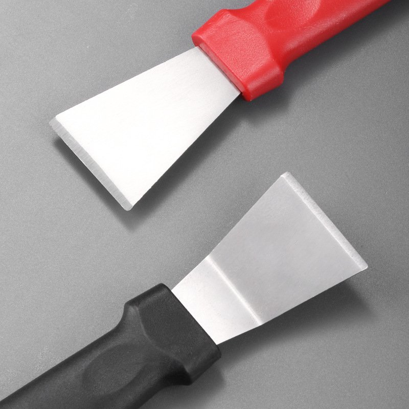 Oil Fume Shovel and Long Handle Cleaning Brush Household Daily Cleaning Putty Knife Cleaning Brush Tool Set