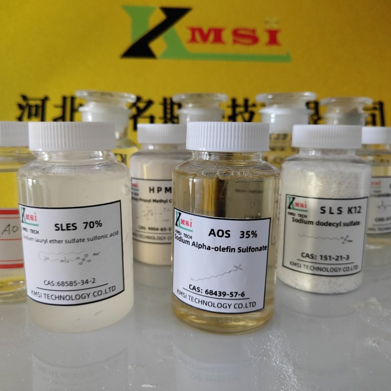 High quality supplier 35% 38% liquid sodium olefin sulfonate cosmetic grade AOS liquid daily chemical hair care raw material