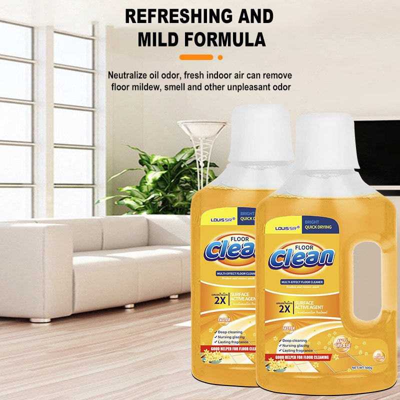 Factory Manufacturer 2L OEM Strong Sterilization Multi-Effect Decontamination Tile Household Floor Cleaner Liquid