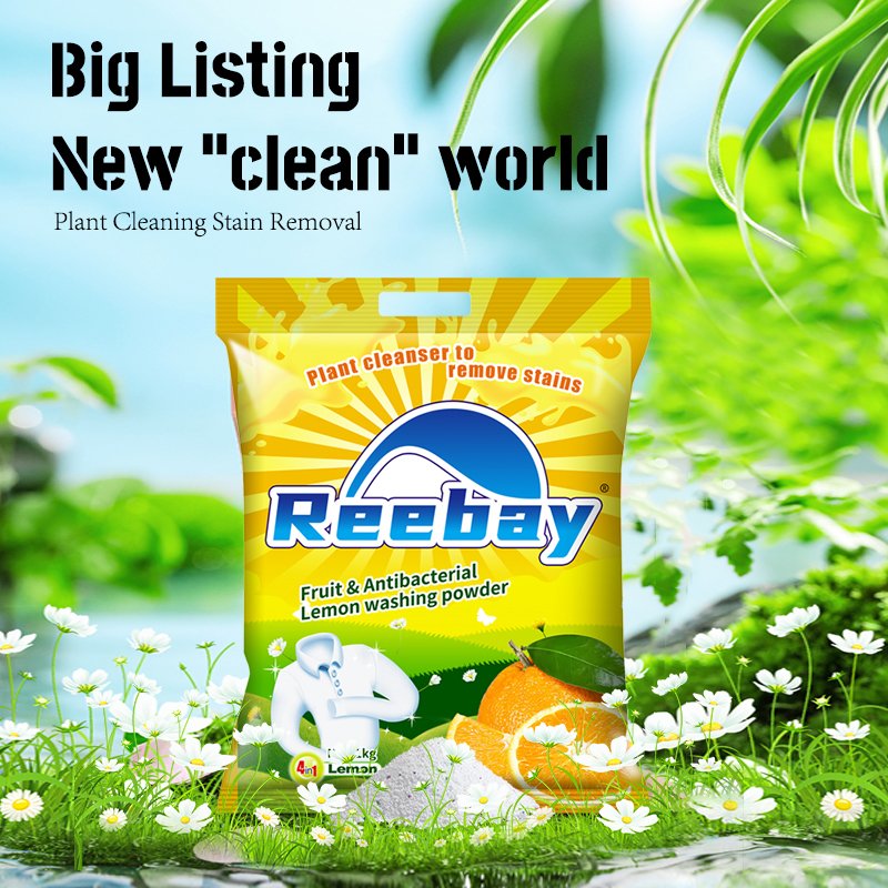Reebay Wholesale Customized Best Selling Mild Save Water Laundry Detergent Powder