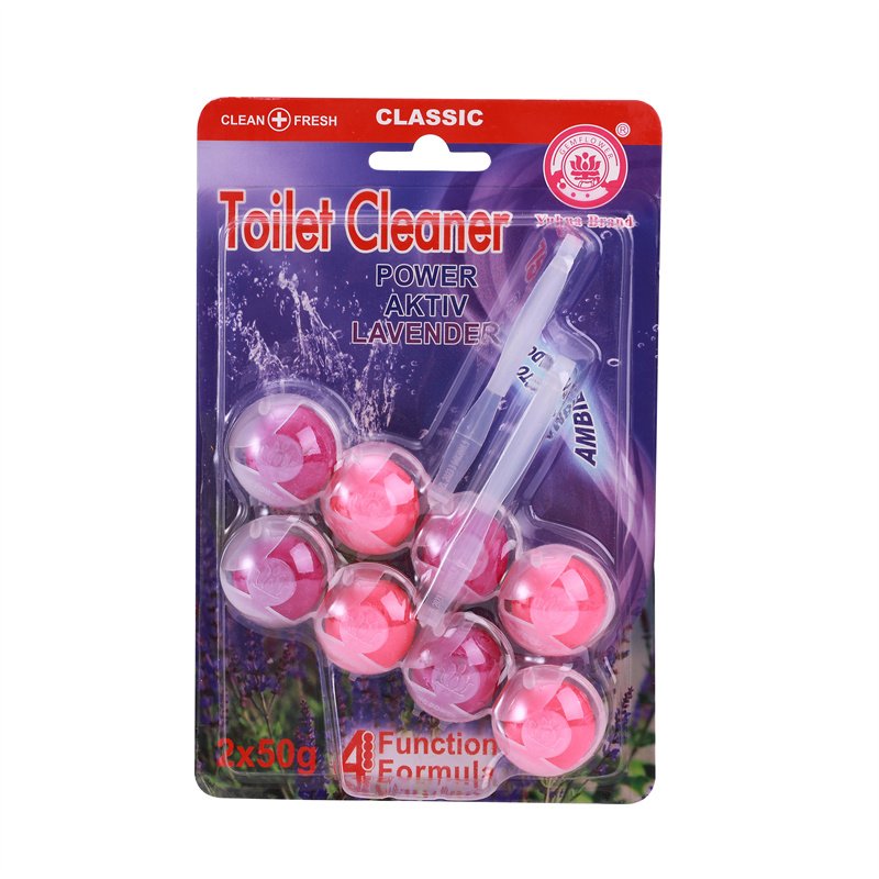 High Quality Multi-Purpose Household Chemicals Best Toilet Bowl Cleaner Deodorizer & Air Freshener Solid Blister Card Packaging