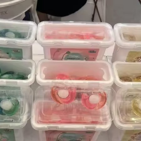 Hot selling laundry products custom laundry pods liquid washing powder capsules 3 in 1 laundry beads detergent