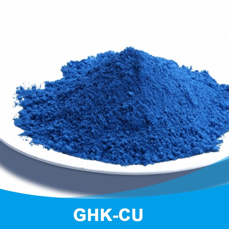 GHK-Cu Cosmetics grade GHK-Cu Copper Peptide Powder GHK-Cu Powder Wholesale