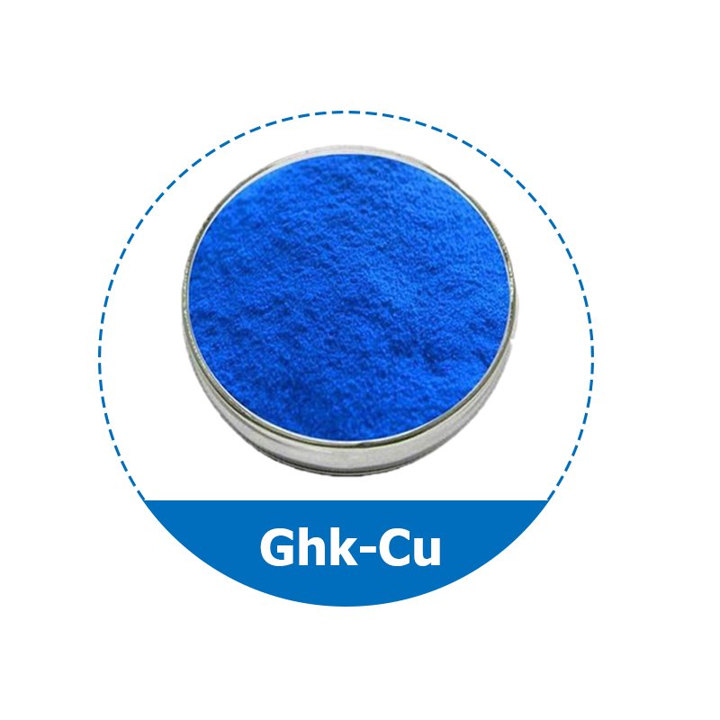 GHK-Cu Cosmetics grade GHK-Cu Copper Peptide Powder GHK-Cu Powder Wholesale