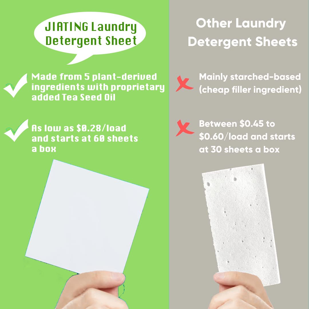 Biodegradable and eco-friendly Factory Price Wholesale Washing Clothes Sheet Eco Friendly Biodegradable Laundry Detergent Sheet
