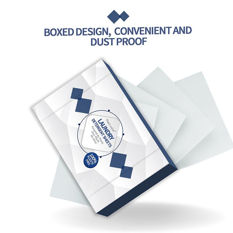 Bomei earth breeze deep cleaning clothes eco friendly dissolvable laundry detergent sheet