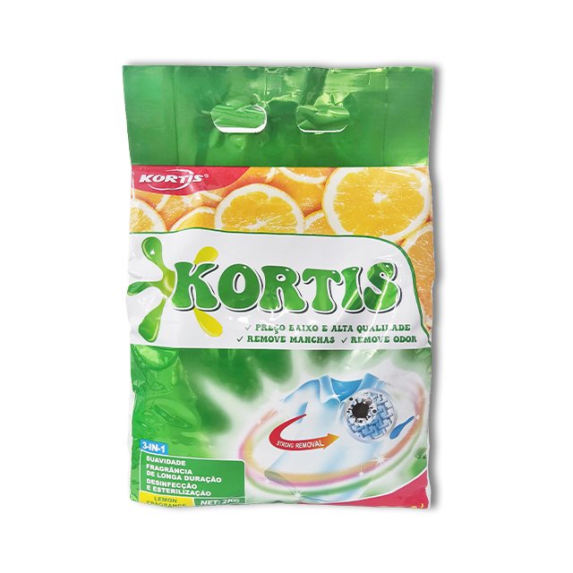 Hand Washing Detergent Powder 2KG High foam Low density for Laundry washing detergent