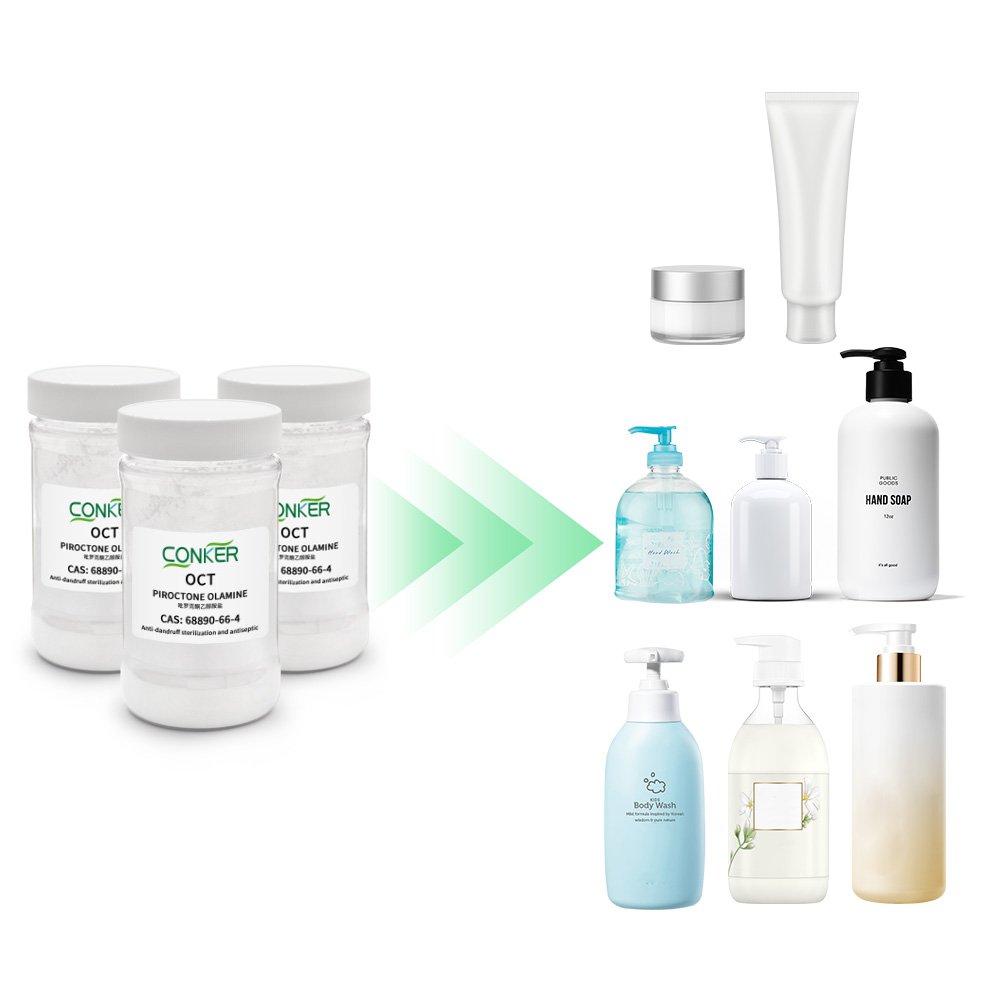 CAS 68890-66-4 OCT daily chemicals raw materials natural Piroctone Olamine for anti dandruff shampoo and conditioner