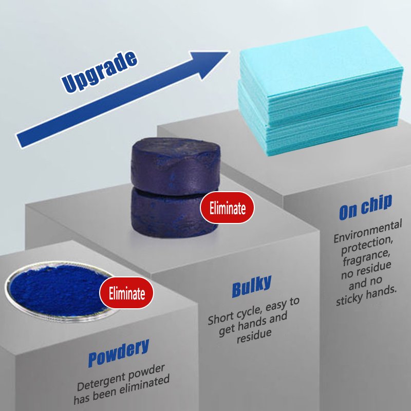 fragrance toilet deodorant tablet disposable concentrated cleaning toilet cleaner sheet bleach tablet