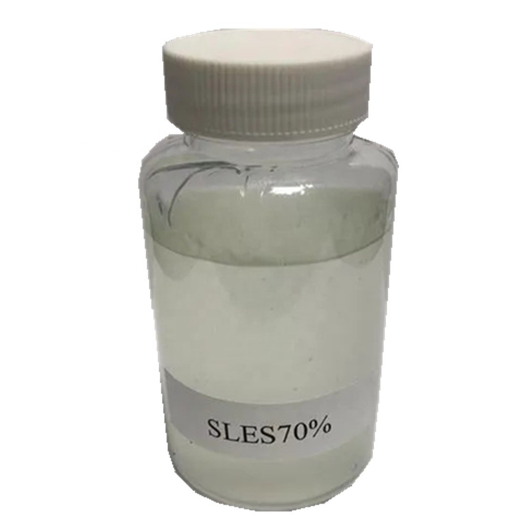 SLES 70% sodium lauryl ether sulphate Detergent For daily chemical use