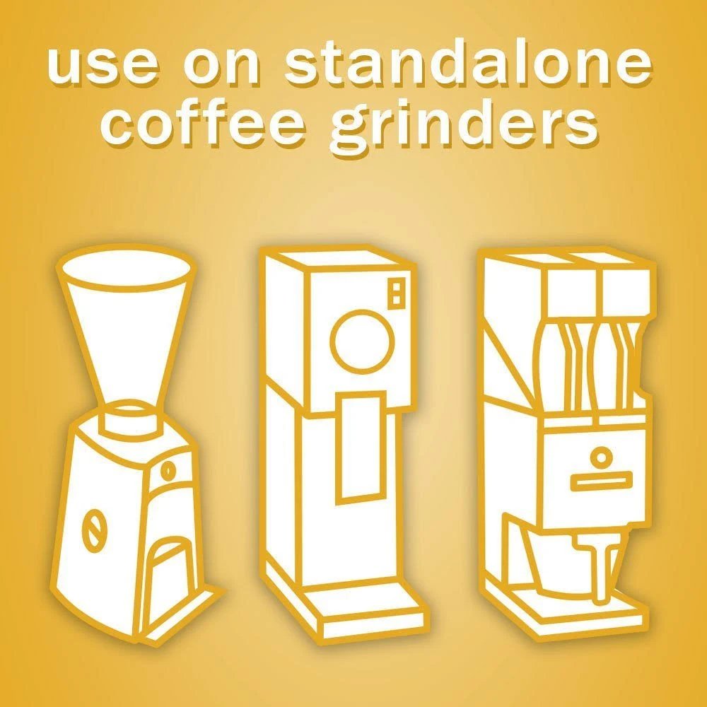 America Gluten Coffee Household machine Chemicals Kitchen Solid White 430g Urnex Grinder Cleaner Grindz Detergent