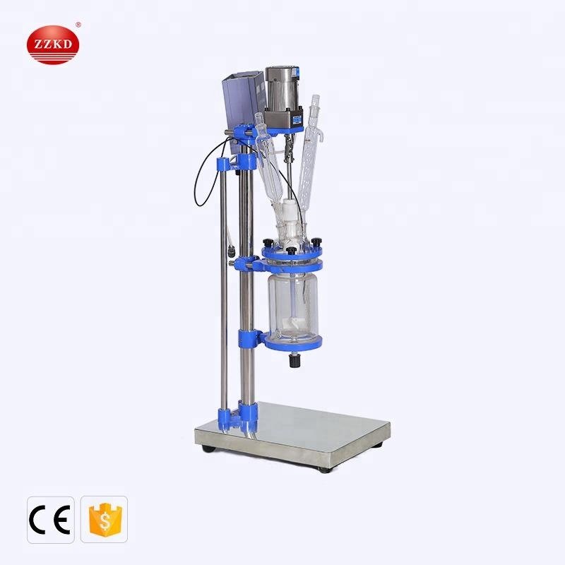 Laboratory Glass Polymerization Biodiesel Reactor
