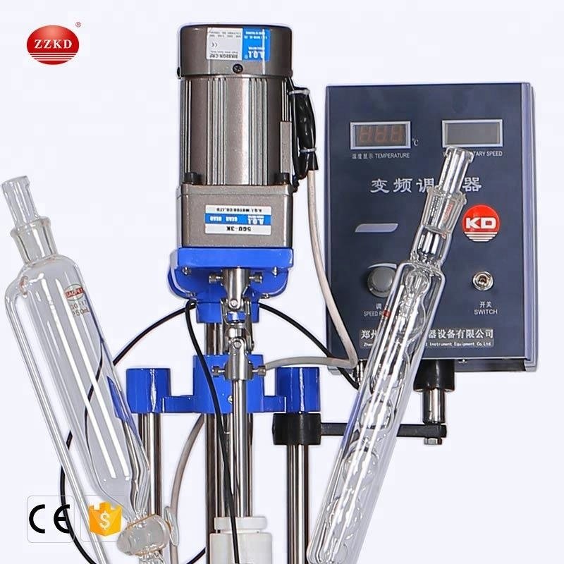 Laboratory Glass Polymerization Biodiesel Reactor