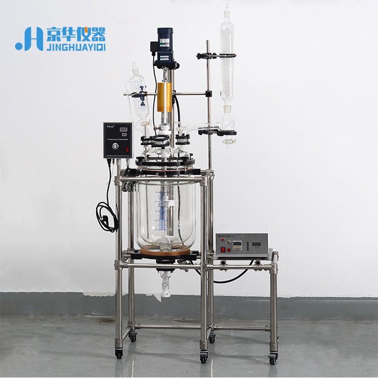 Ultrasonic Dispersion Reactor With Digital Generator 3000W Waste Oil Reaction Produce Biodiesel