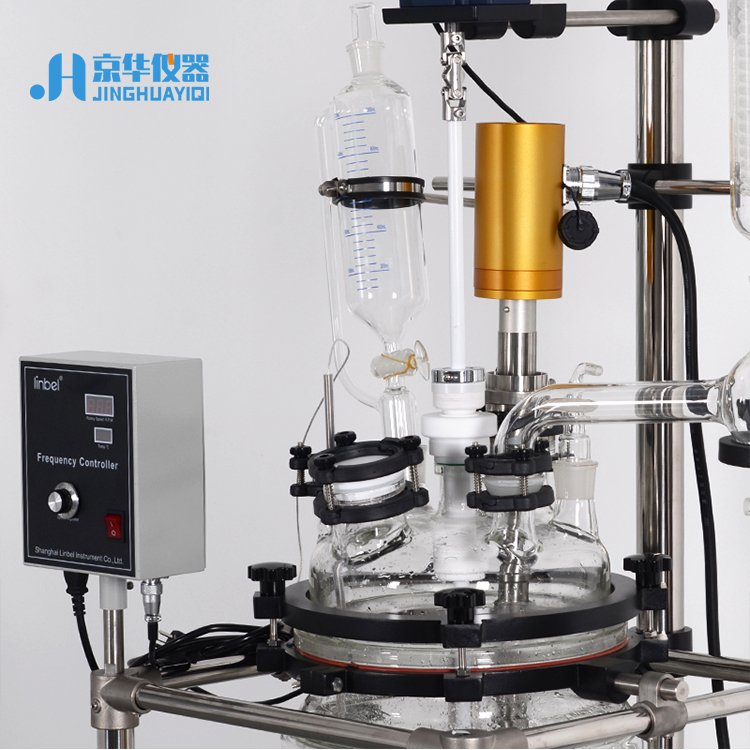 Ultrasonic Dispersion Reactor With Digital Generator 3000W Waste Oil Reaction Produce Biodiesel