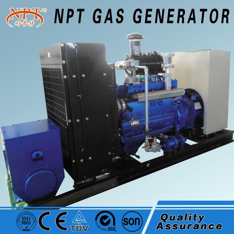 CE Approved Silent 50kw Biogas Generator Set With Cogeneration