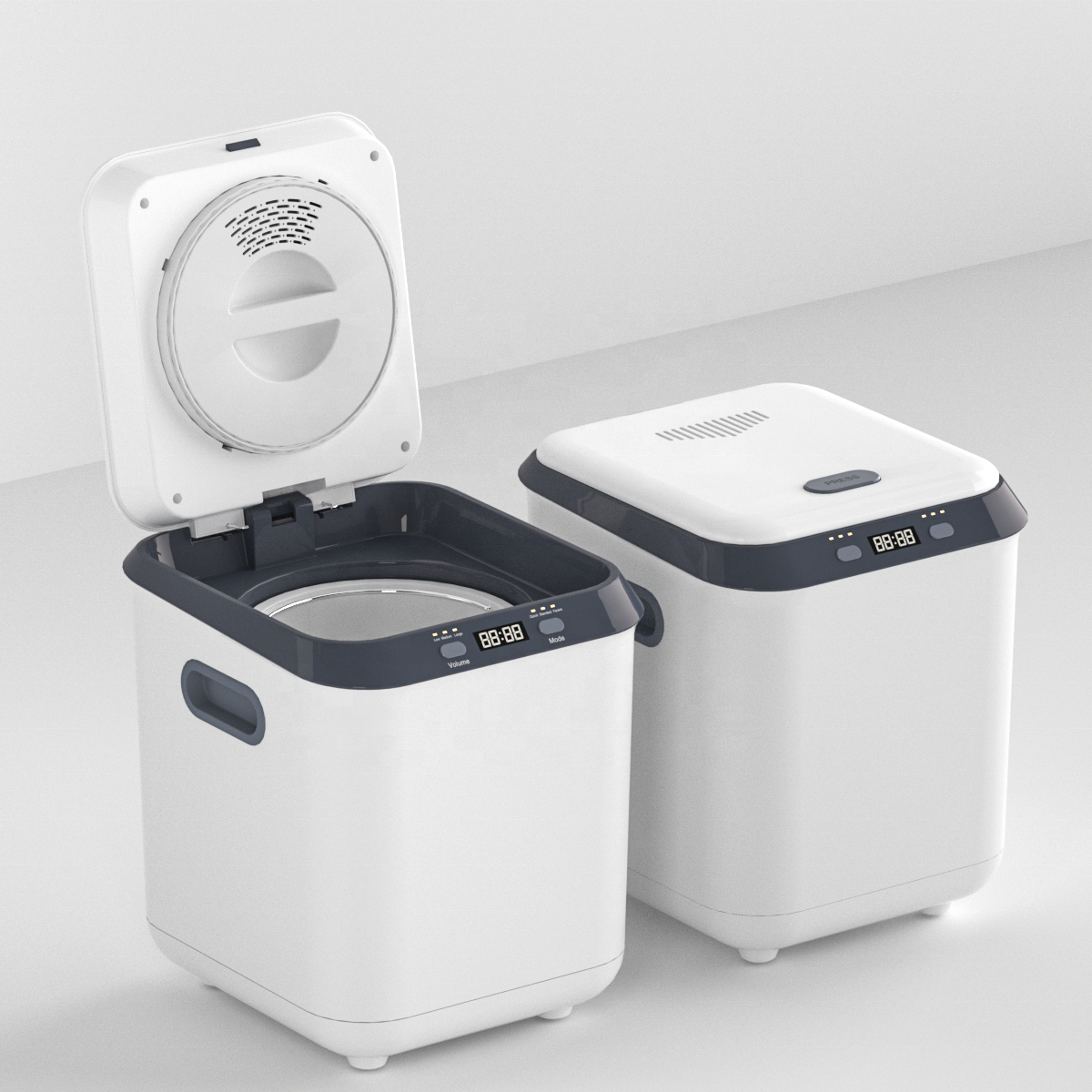 2024 Top Quality Food Waste Disposal Smart Compost Machine Turn Food Garbage to Organic Fertilizer