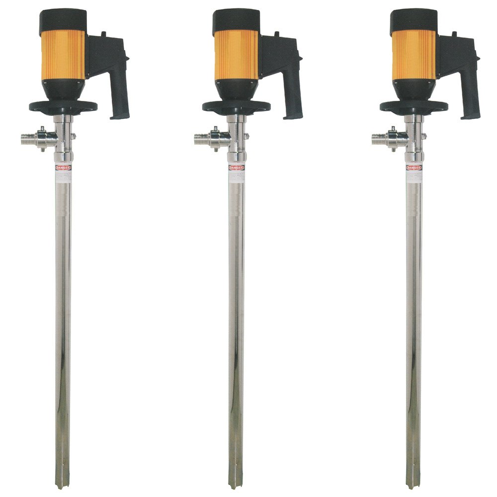 220V Electric Drum Barrel Oil Diesel Fuel Water Transfer Pump - 60L/Min