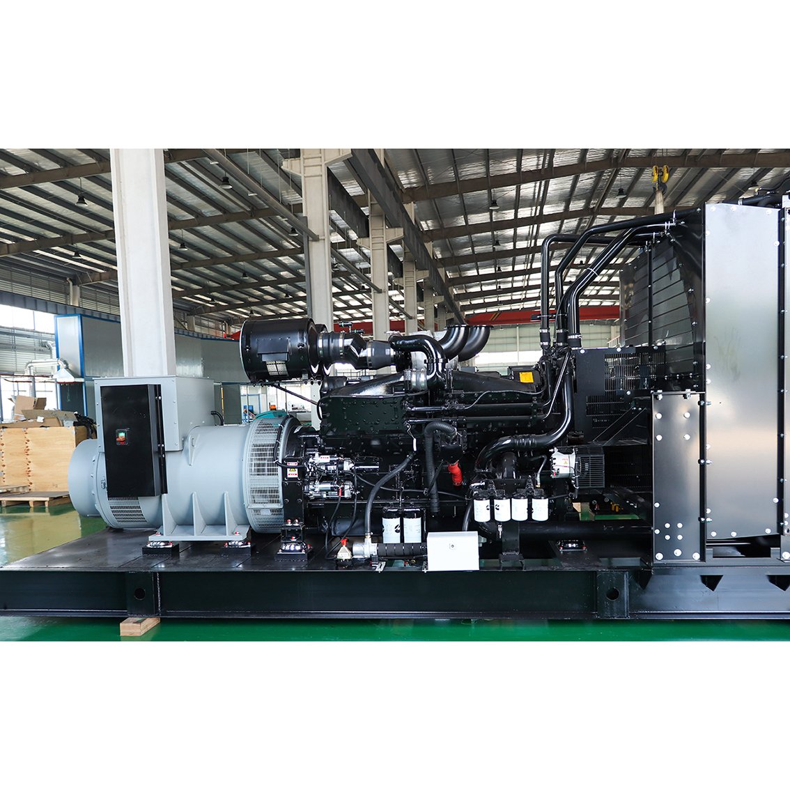 electric 800kw 900kw 1000kw power with silent canopy generator 1100kw 1200kw for industrial usepower diesel generator