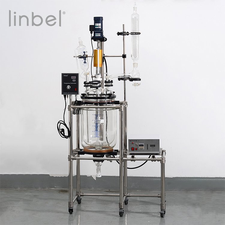 Ultrasonic Dispersion Reactor With Digital Generator 3000W Waste Oil Reaction Produce Biodiesel