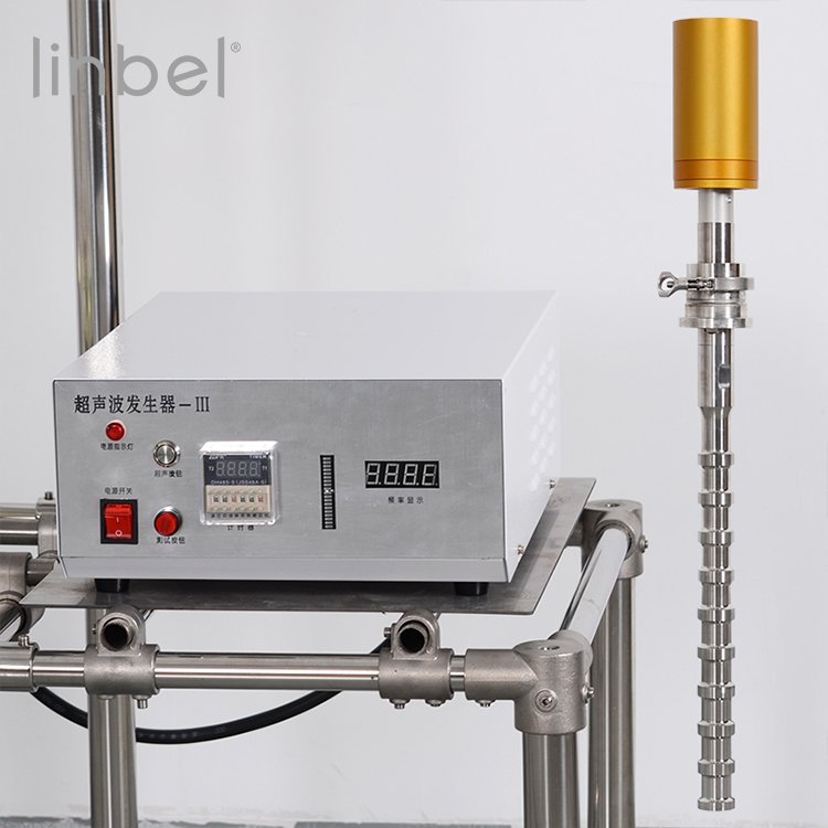 Ultrasonic Dispersion Reactor With Digital Generator 3000W Waste Oil Reaction Produce Biodiesel