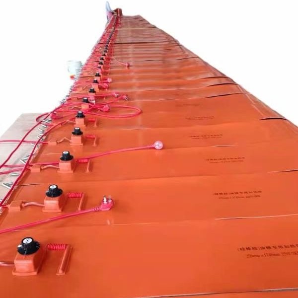 110v 1500W Insulated Silicon Drum Heater for WVO Oil Biodiesel Plastic Metal Barrel