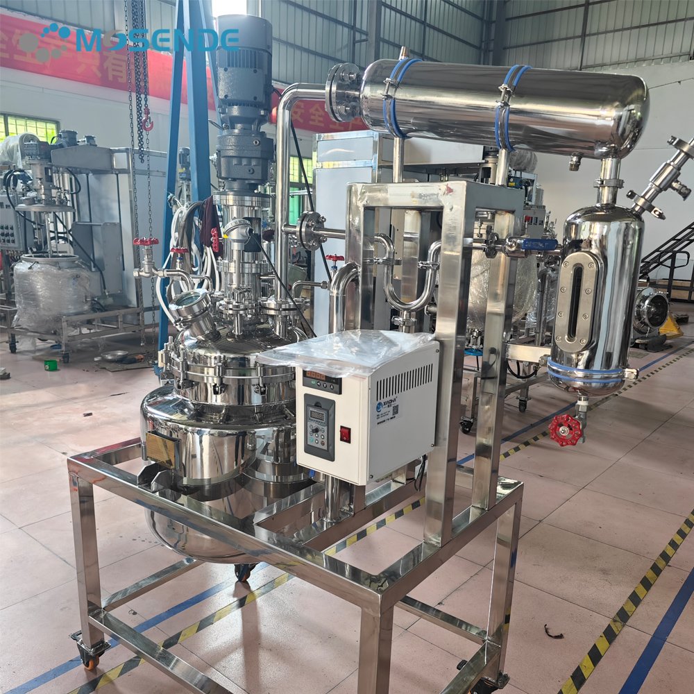 50L Biodiesel Mini Laboratory Esterification Reactor With Condenser