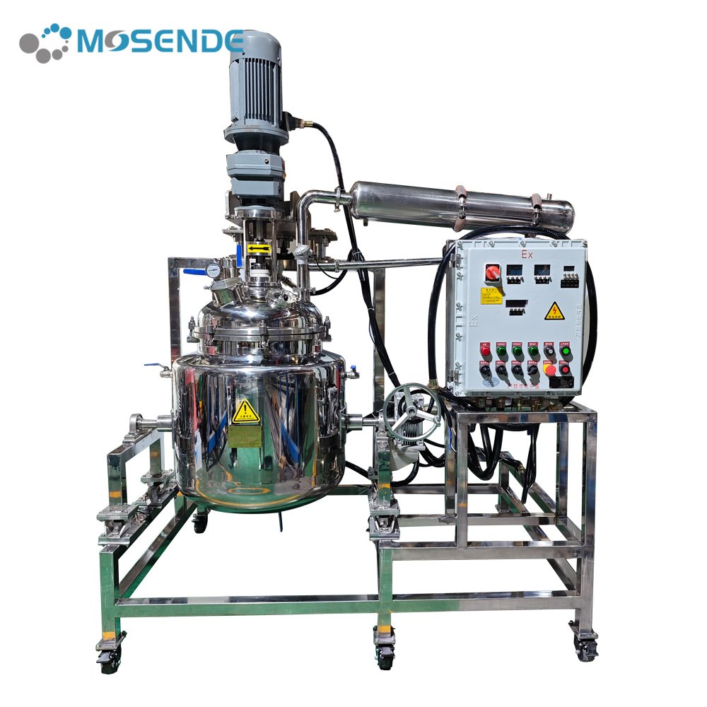 50L Biodiesel Mini Laboratory Esterification Reactor With Condenser