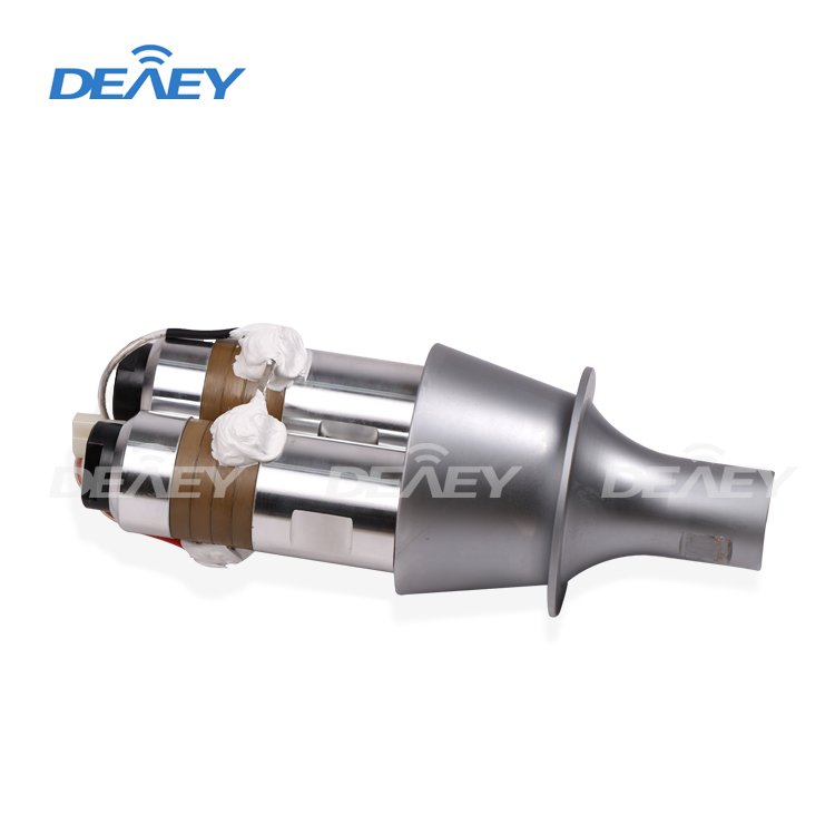 15K/15khz 4200W Yellow Pressure Sensor Langevin 20k 25khz 28khz Power Submersible Piezoelectric Ultrasonic Transducer