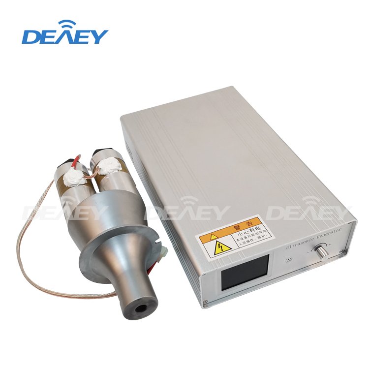 15K/15khz 4200W Yellow Pressure Sensor Langevin 20k 25khz 28khz Power Submersible Piezoelectric Ultrasonic Transducer