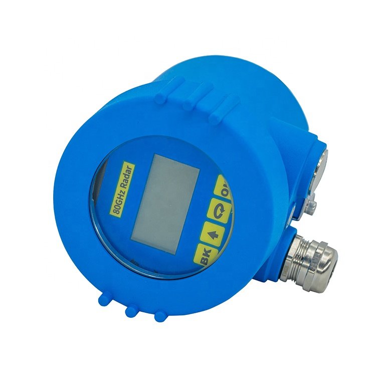 Radar Level Measuring Instrument 80Ghz Liquid Level Meter Fuel Tank Level Transmitter