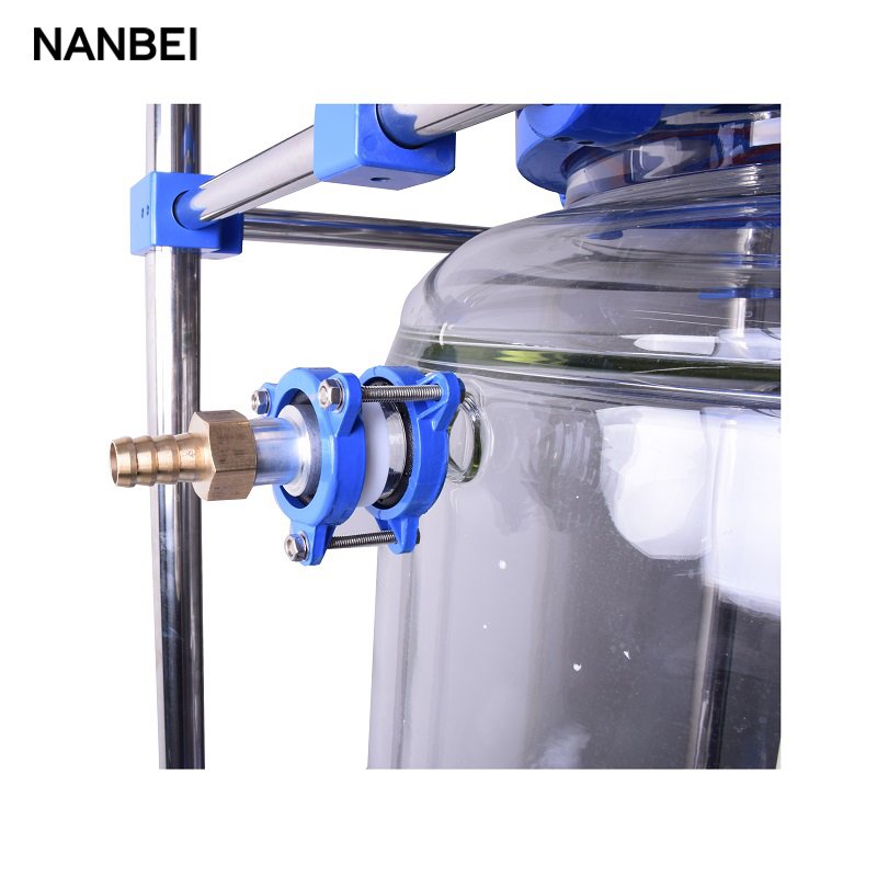 100 liters double walled lab jacketed glass reactor for chemical