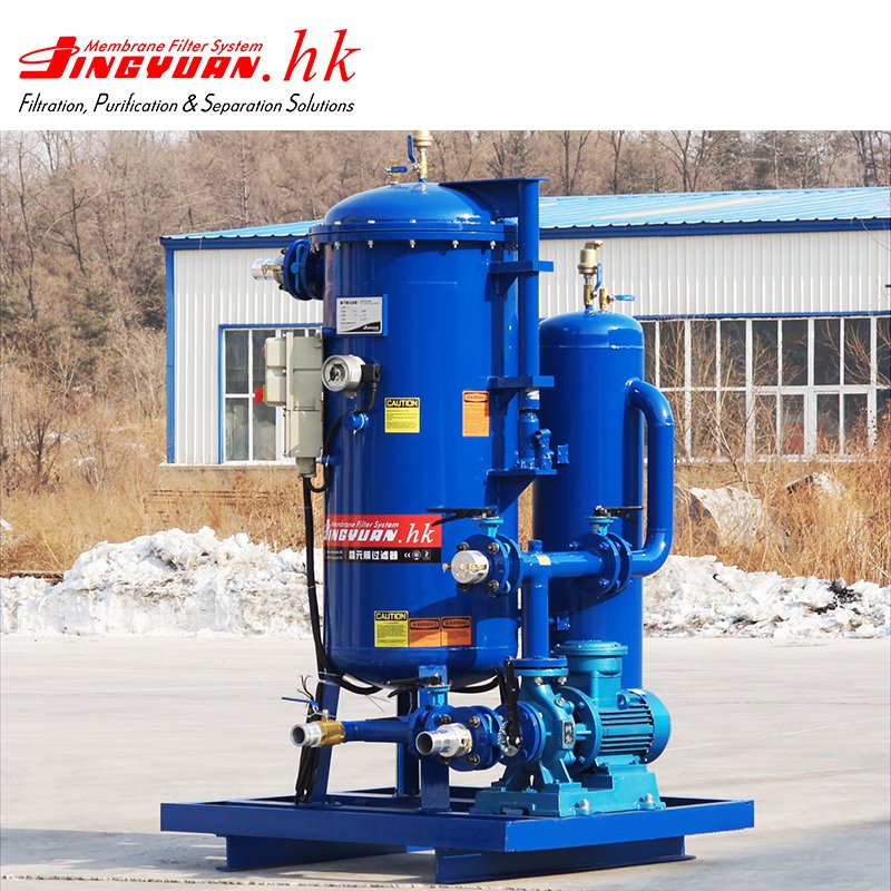 Waste oil recycling to diesel engine oil refining machine