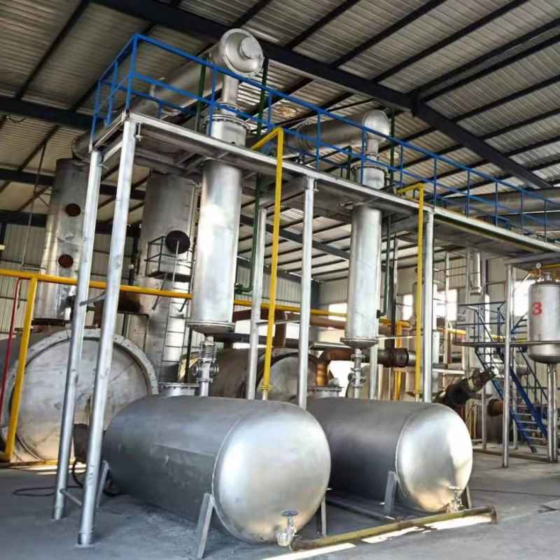 Runda Scrap Rubber To Get Diesel Directly Trail Using Small Pyrolysis Plant