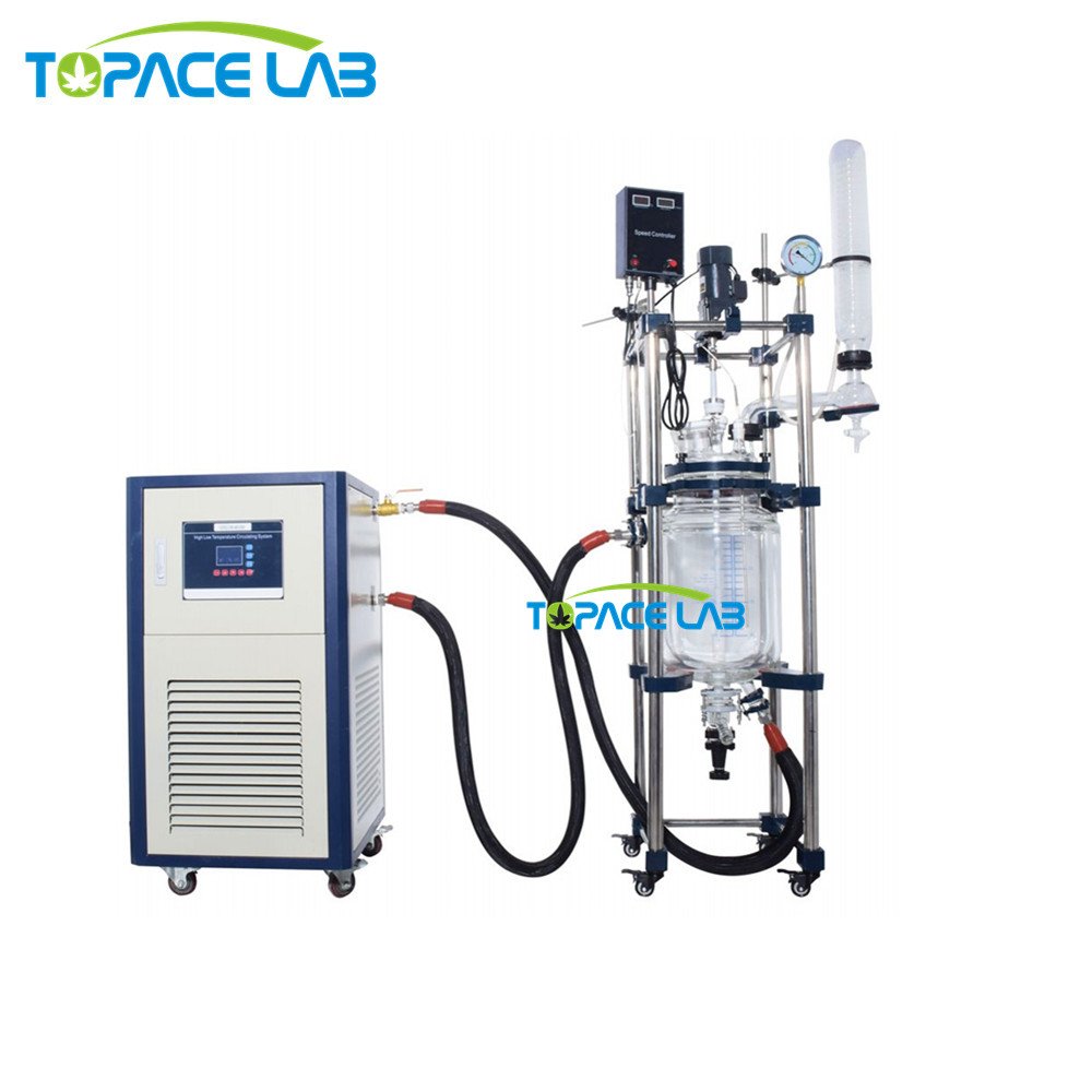 Topacelab 1-250l Batch Precio Fast Pyrolysis Reactor Catalytic Reactor For biodiesel Polyester Polyol Reactor